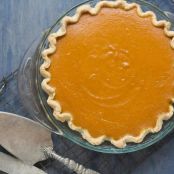 Pumpkin Pie w/ Lemon  & Ginger, GF & low FODMAP